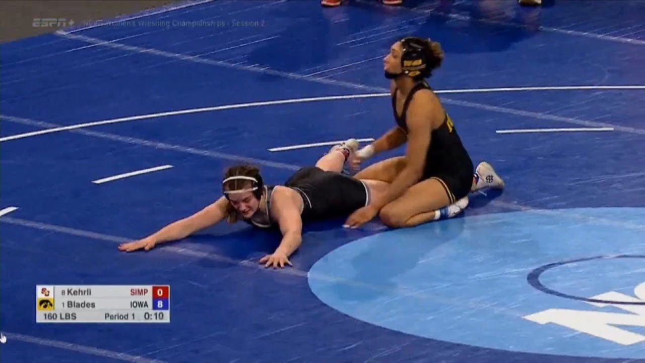 Hawkeye Women trail McKendree after day 1 at NCAA Wrestling Championships