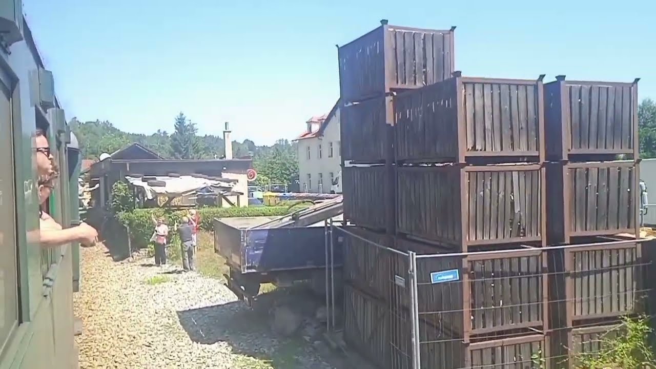 Jízda po Posázavském Pacifiku se Všudybilkou 354.195 do Týnce N/S 2/2 úsek Davle - Týnec 21.6.2025
