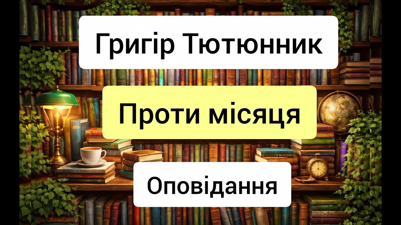 Проти місяця - Григір Тютюнник - оповідання - аудіокниги українською
