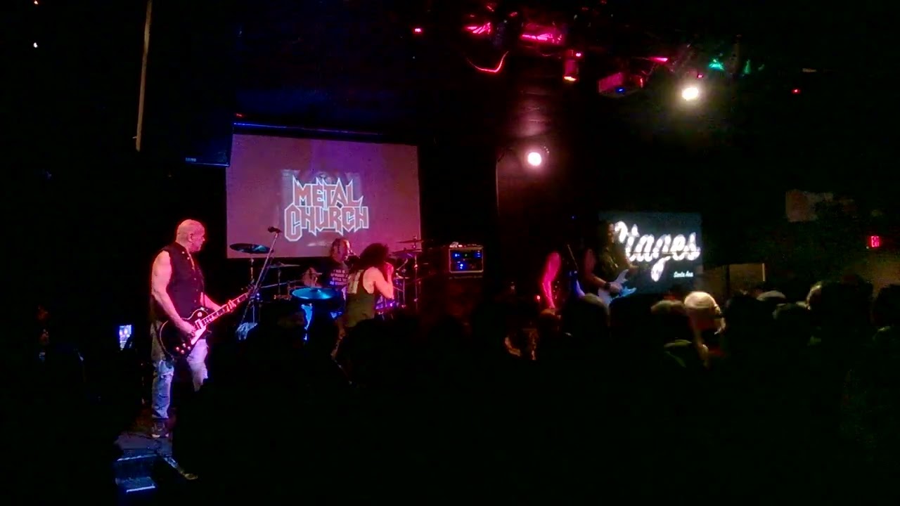 Metal Church performing Congregation of Annihilation at Stages in Santa Ana, Ca on 12/8/23