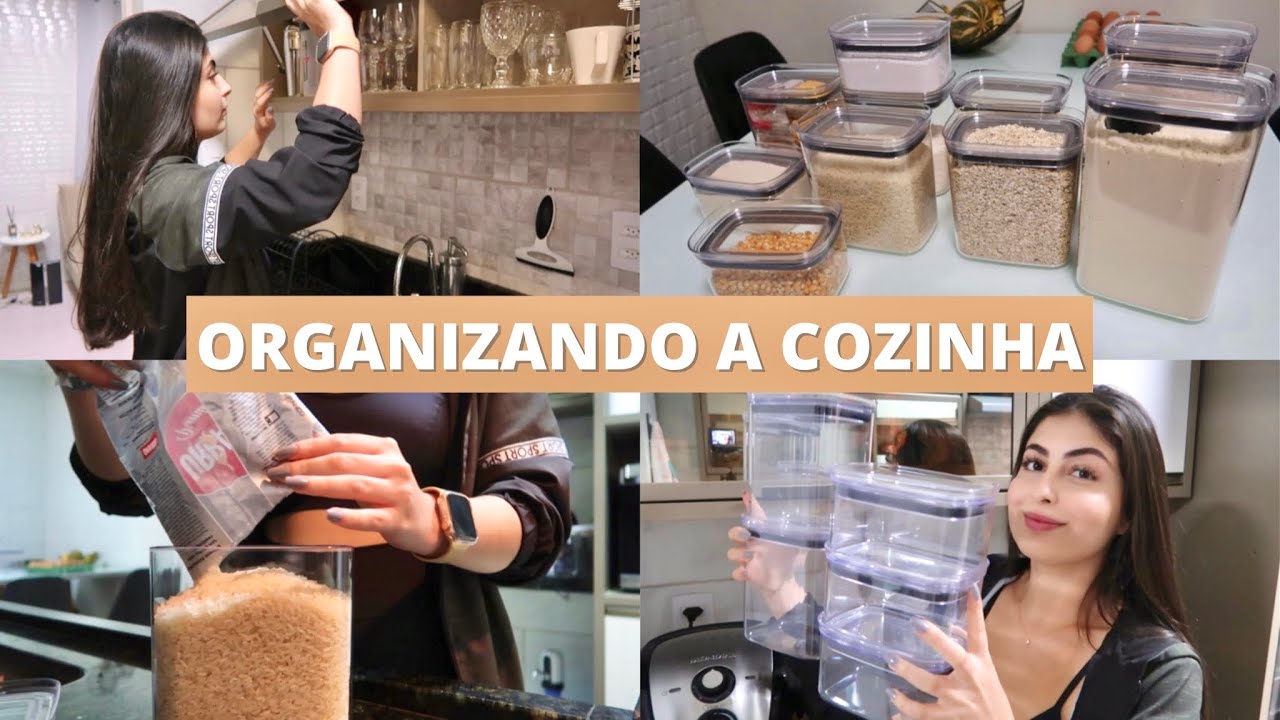 ORGANIZANDO A COZINHA E DESPENSA