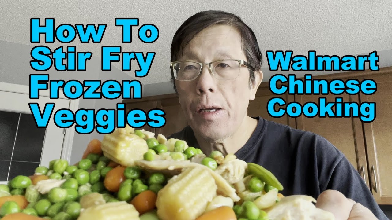 How To Stir Fry Frozen Vegetables And Chicken Stir Fry   (Walmart Chicken Recipe 5 of 7 冷冻蔬菜炒鸡肉)