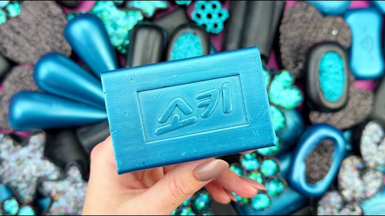 Calming ASMR for Anxiety Relief: Gentle Soap Breaking, Glitter&Foam Crushing, and Relaxing Sounds