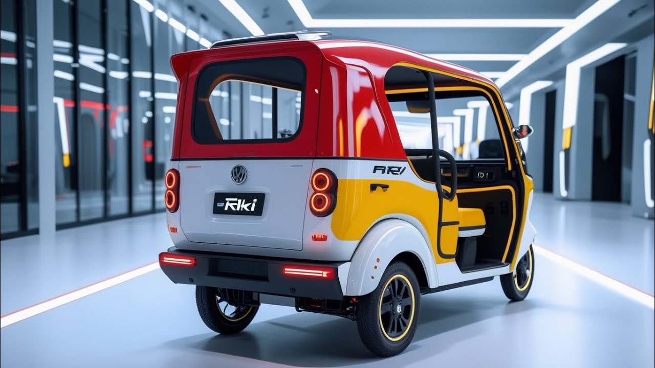 9-местный электрорикша Bajaj Riki 2026 года | Рекордный запас хода и самый прибыльный автомобиль!