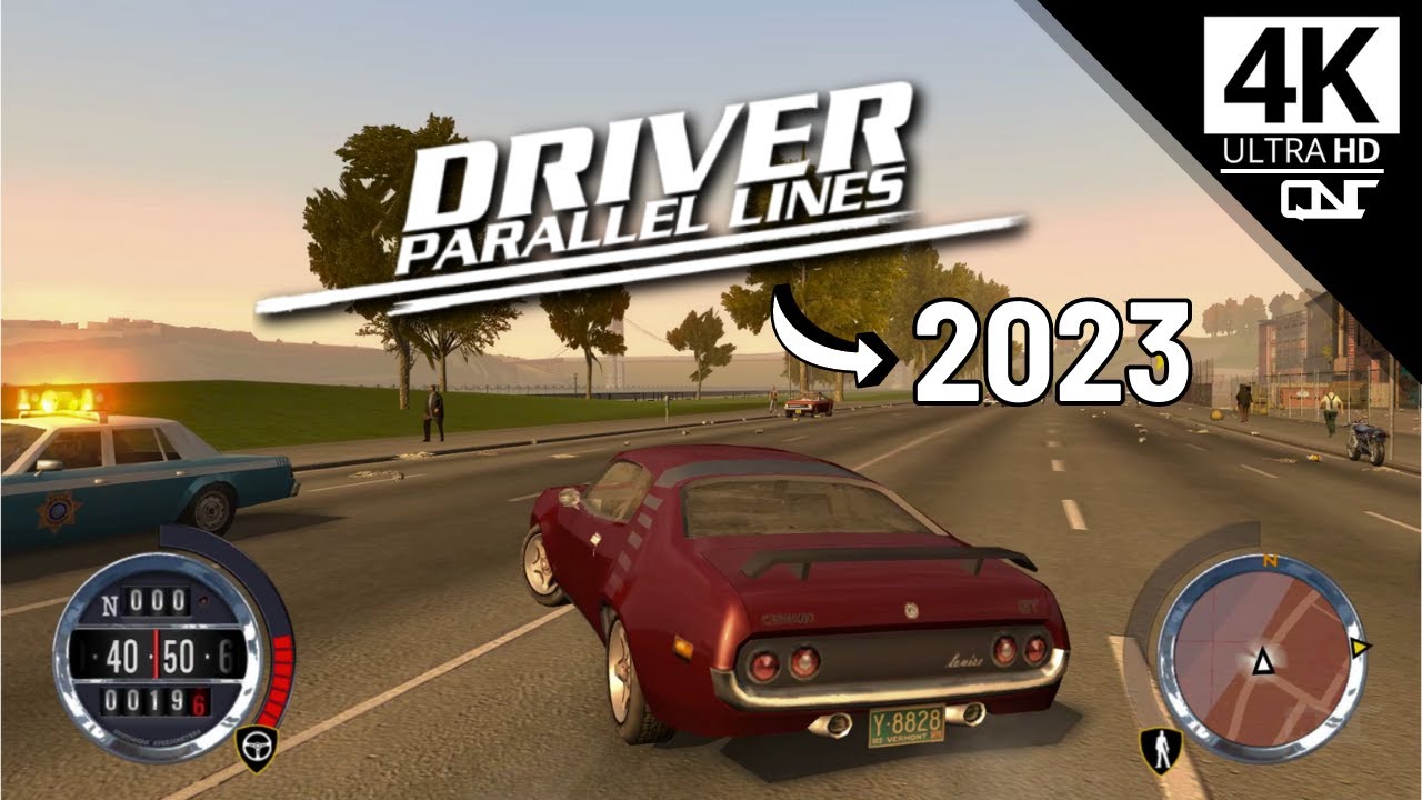 Driver Parallel Lines | Free Roam Gameplay in 2023 (No Commentary) [4K 60FPS]