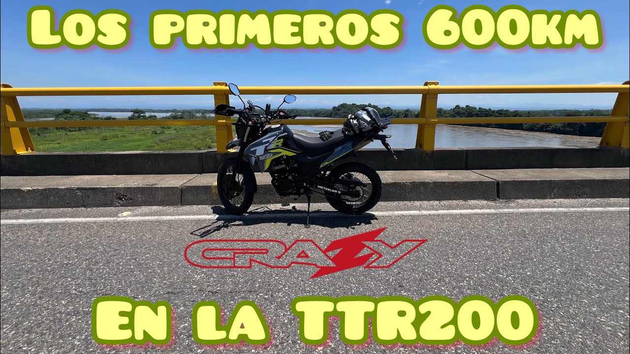 Primeros 600 kilómetros en la nueva TTR200 2025 ⛽️✌🏻