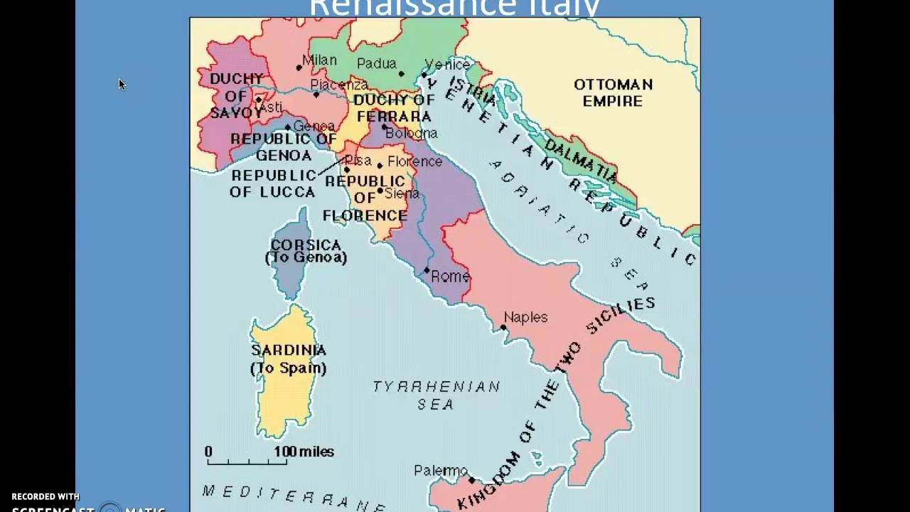 Renaissance - Politics, Diplomacy and Italian City-States