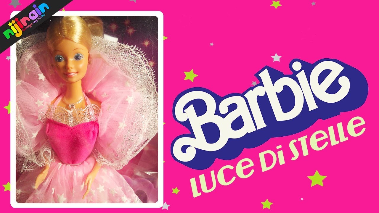 Barbie LUCE DI STELLE - Nijirain Giocattoli anni 70/80/90