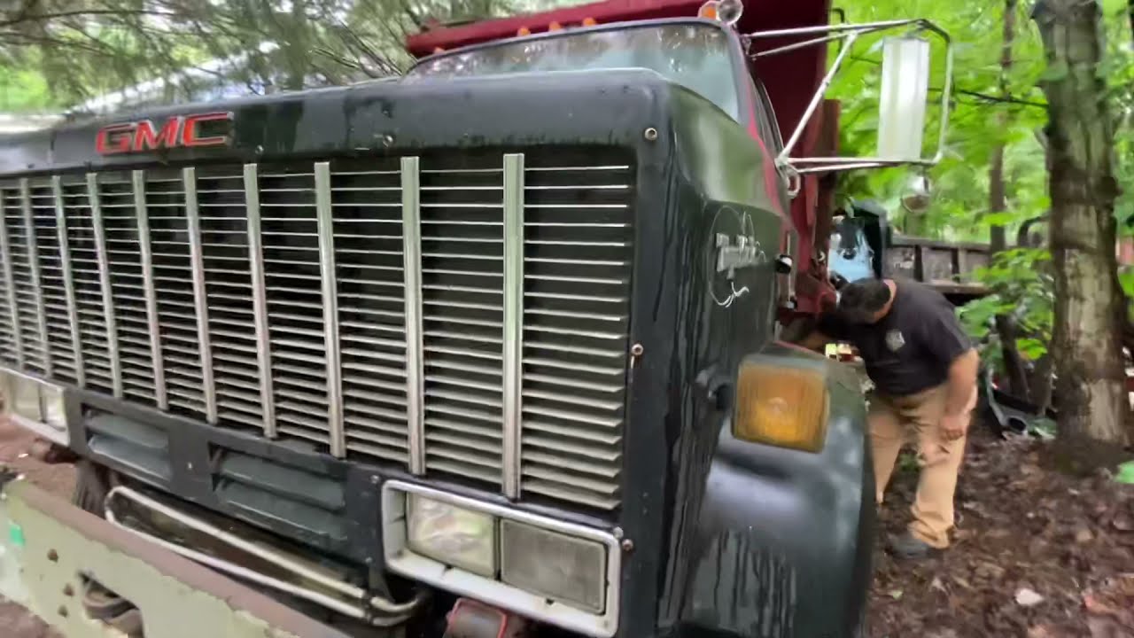 1987 GMC 7000 Topkick - 3208 Cat - Cold Start