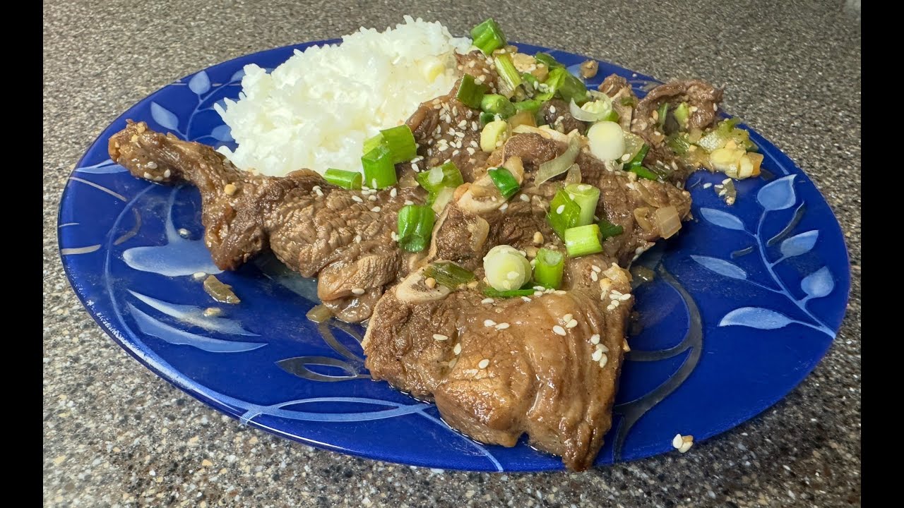 How to Make Kalbi Beef Short Ribs