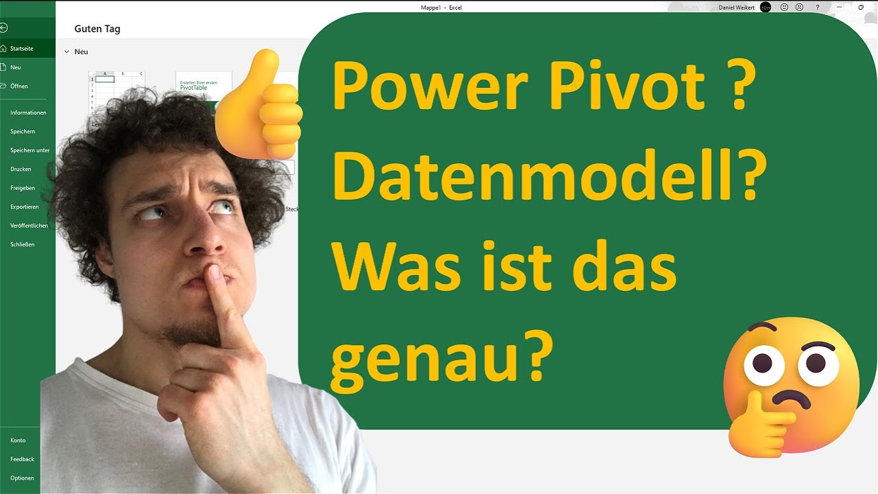 Excel Power Pivot und Datenmodell einfach erkl&auml;rt