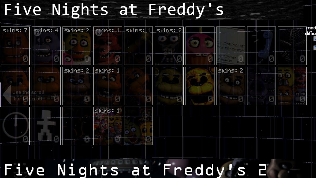Every FNAF All-in-One Blind - Playing FNAF Custom Night