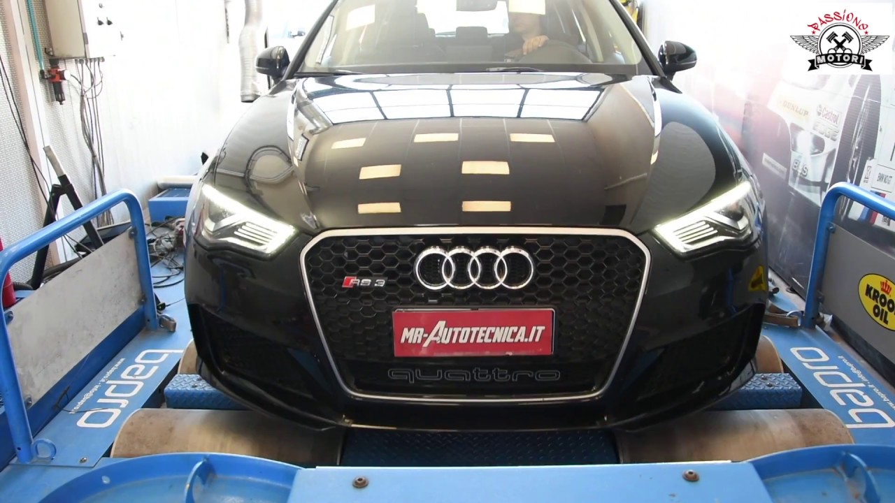 Audi RS3 QUATTRO. Acceleration