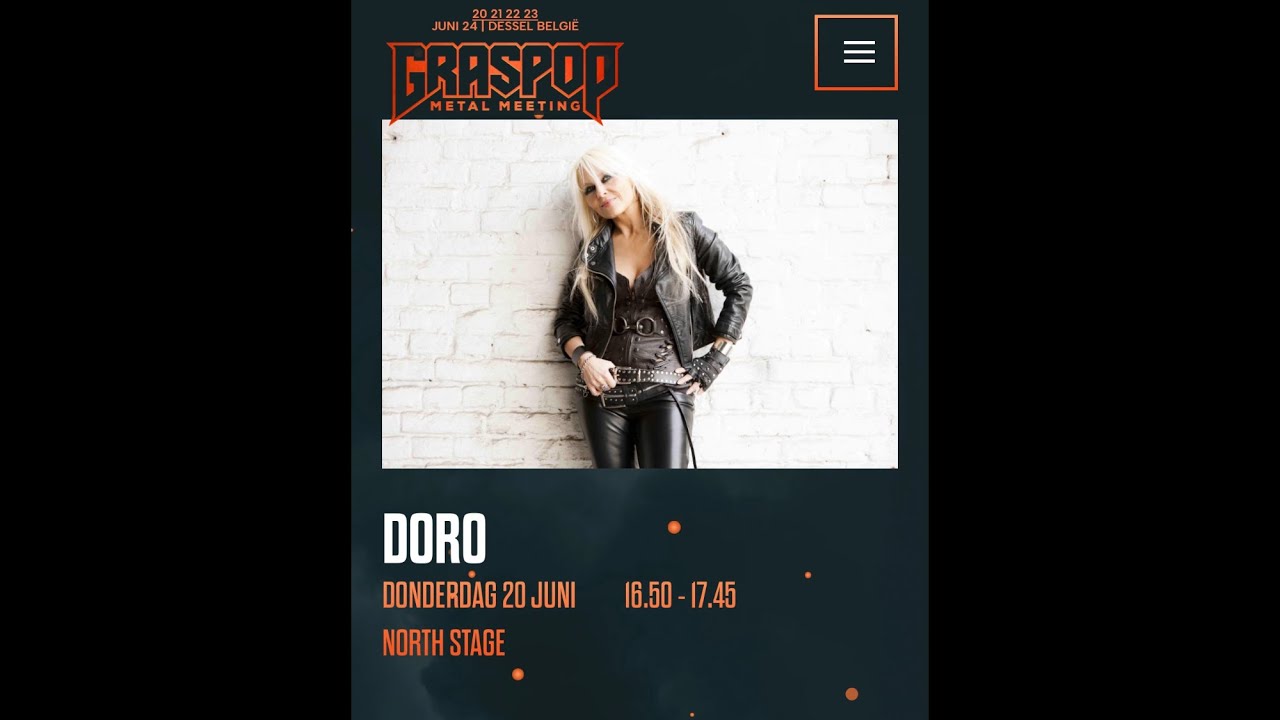 Graspop 2024 - Doro