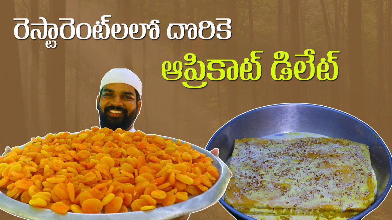 హైద్రాబాద్ రెస్టారెంట్స్ స్పెషల్ ఆప్రికాట్ డిలైట్ | Hyderabad special Apricot Delight | Dessert