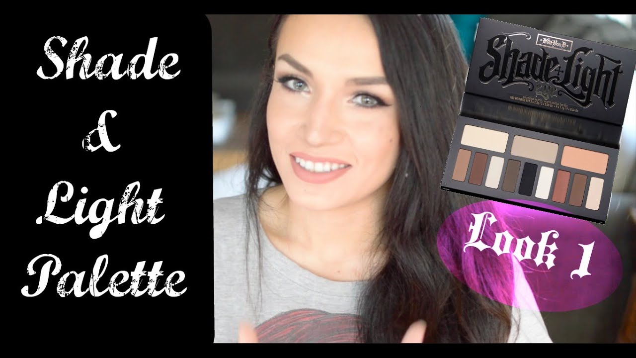Kat Von D's Shade And Light Eyeshadow Palette Tutorial 1