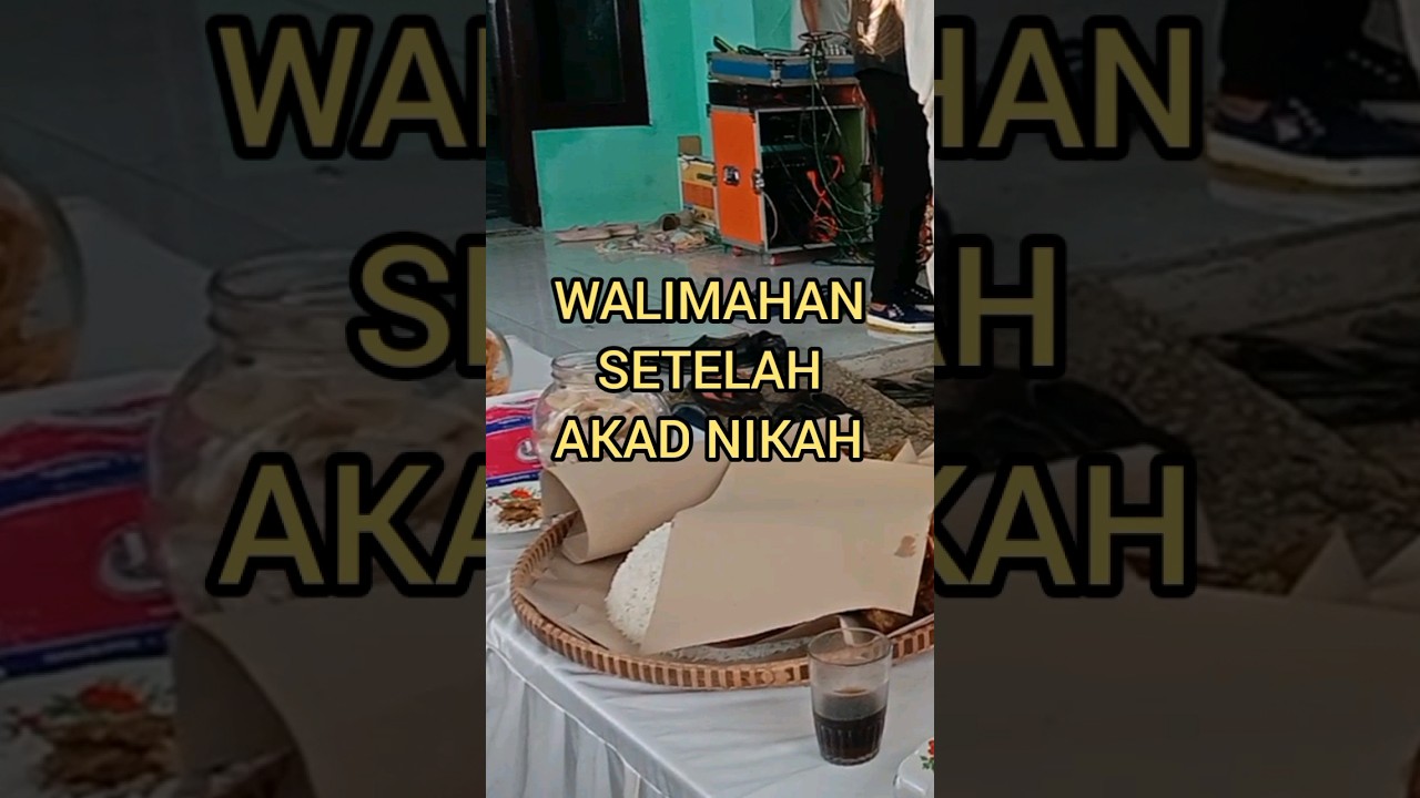 IJAB KABUL DULU BARU WALIMAHAN #shorts