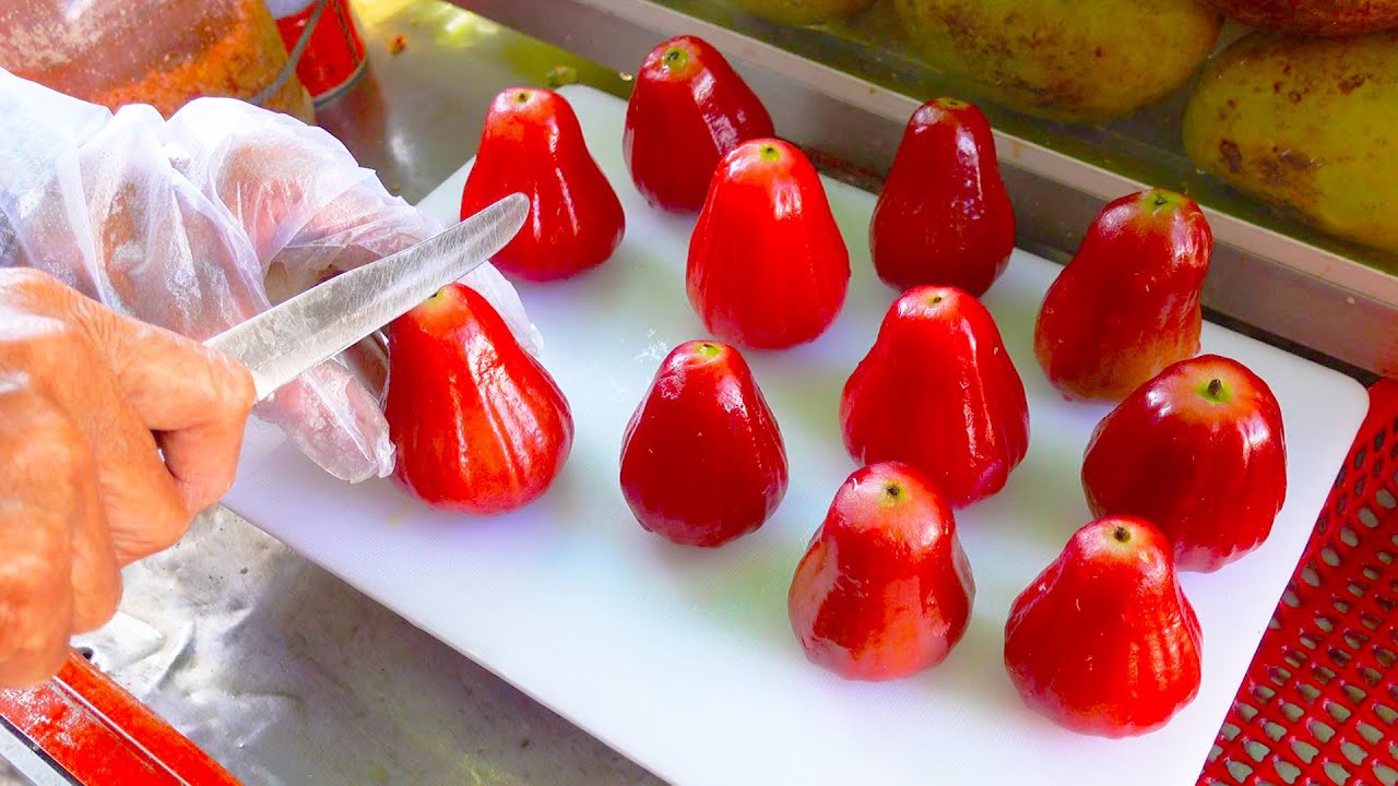 Rose Apple, Wood Apple, PineApple, Papaya, Banana, Watermelon & more! Amazing Fruit Cutting Skills