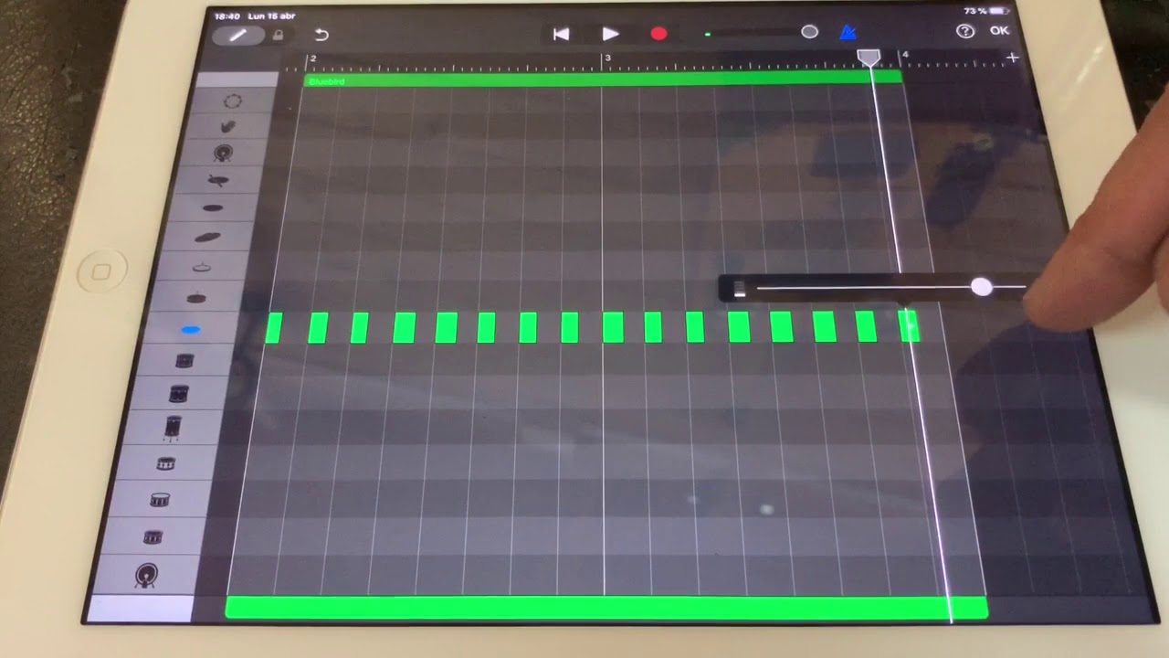 Garageband en ipad # 2 Batería