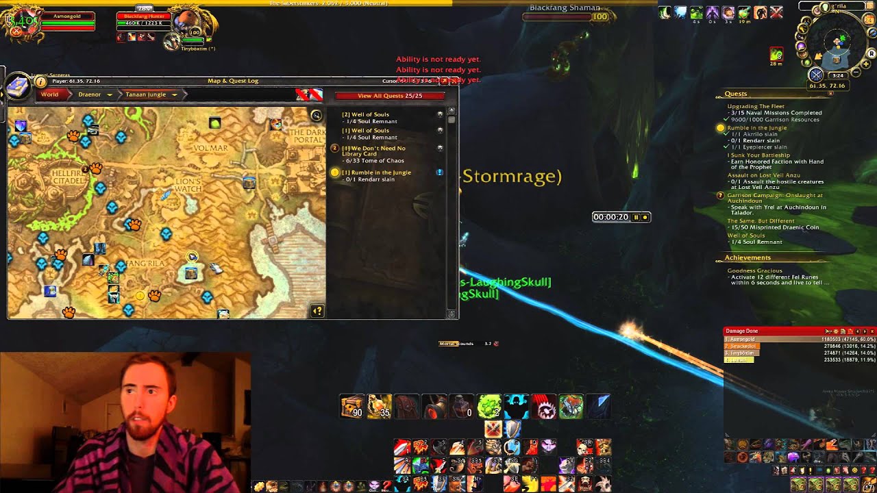 The Saberstalkers Reputation Guide (10k-15k+ Rep/Hr) Patch 6.2