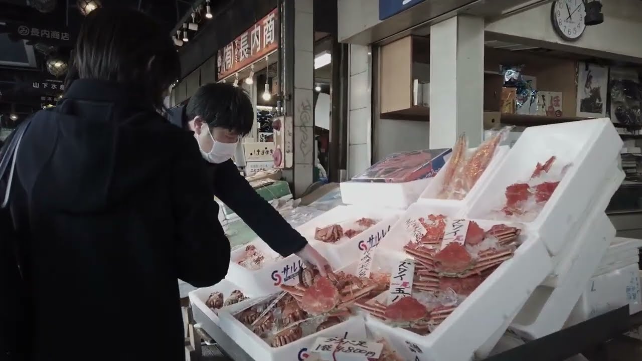 Nijo Fish Market   Hokkaido   A market with over 100 years of history