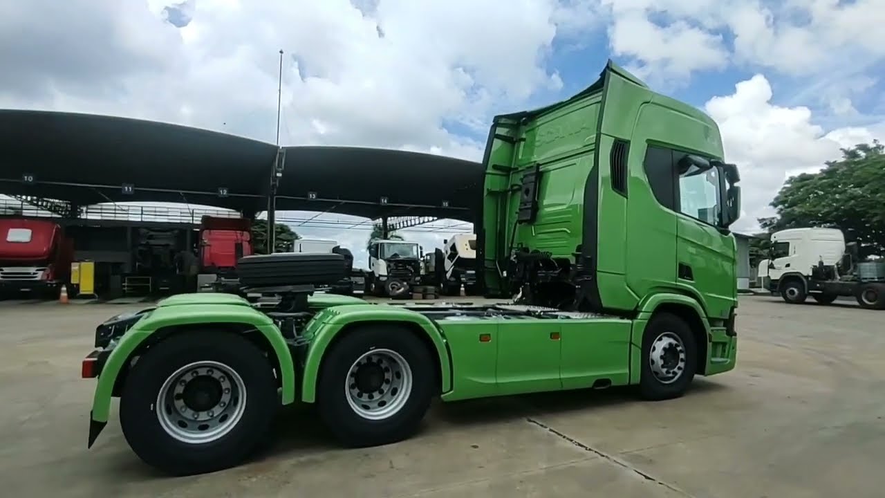 Scania R 540 plus com uma cor inédita 2024