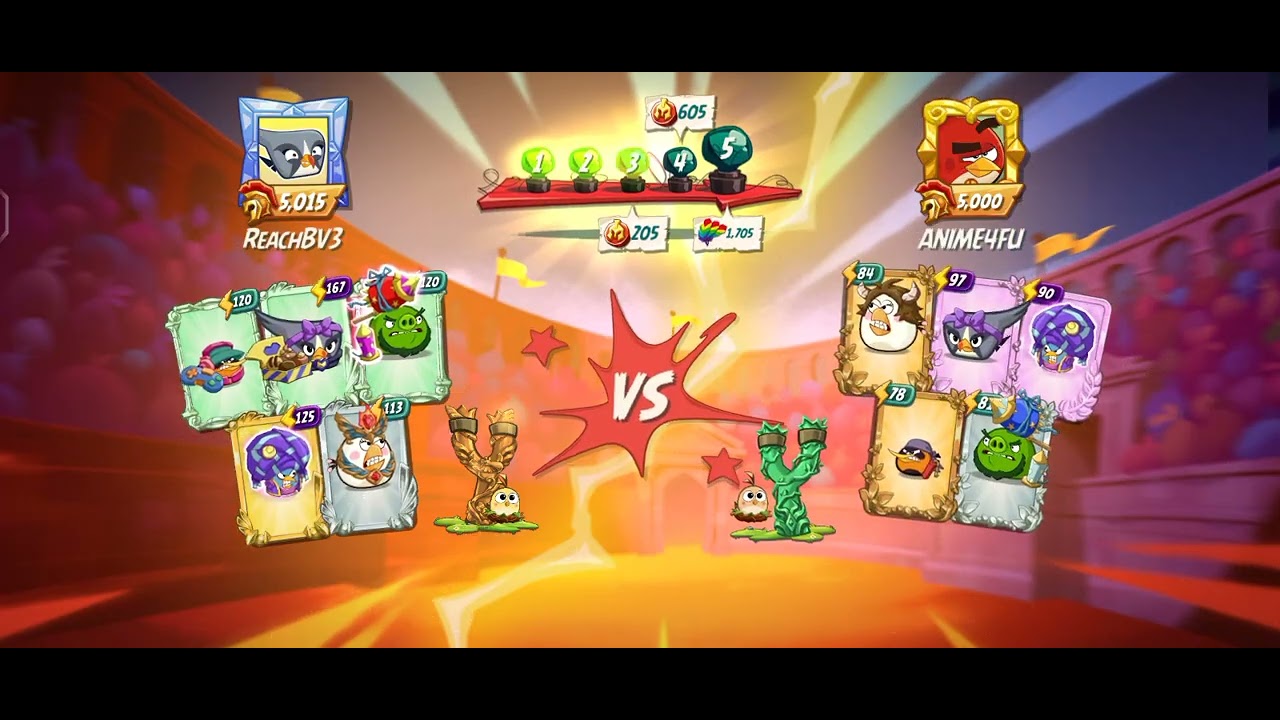  Angry Birds 2 Arena battle Today #180226
