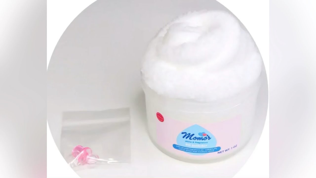 How to Make Baby Powder Slime (Cloud or Butter Slay Texture from Momo Slimes)