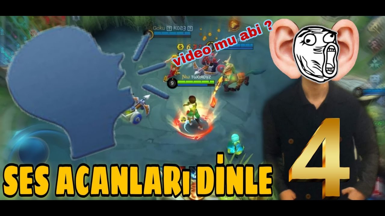 TAKIMDA SES AÇANLARI DİNLEYEREK OYNAMAK 4 (VİDEO MU ABİ ?)