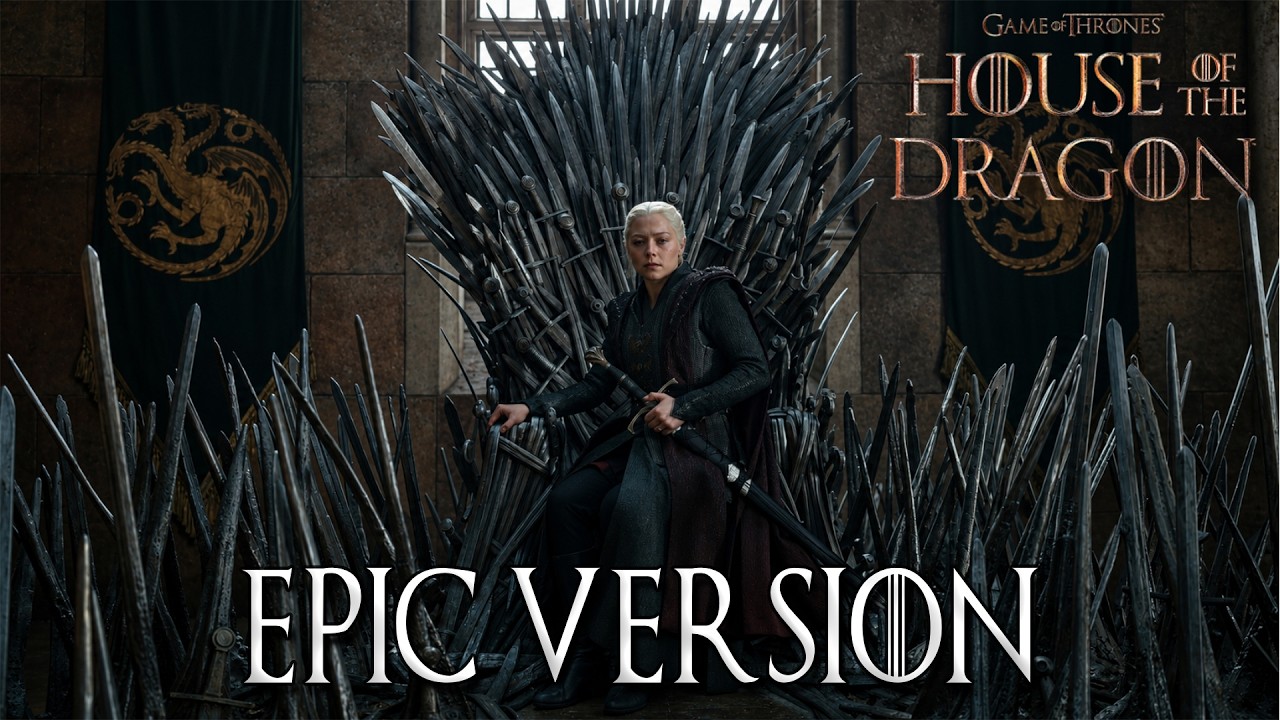 House of the Dragon 3 Episode 2 | Rhaenyra Takes The Iron Throne Theme | EPIC VERSION