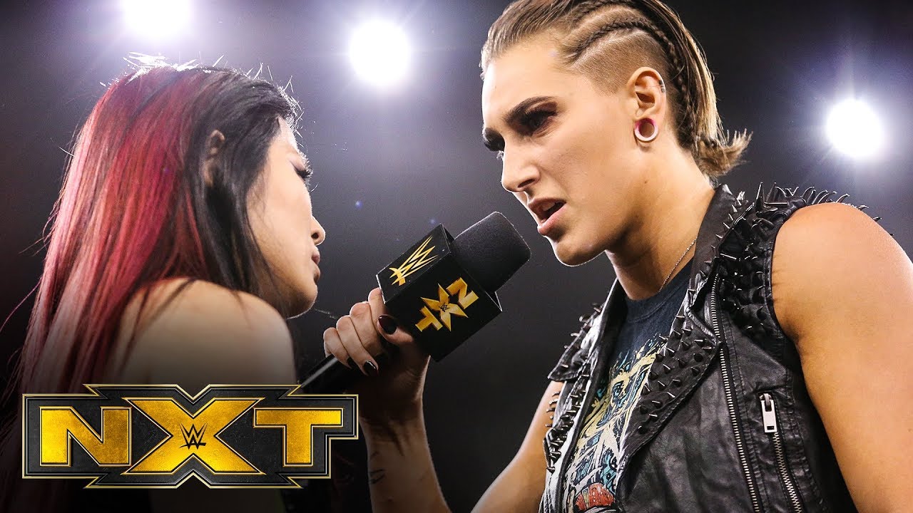 Rhea Ripley confronts Io Shirai: WWE NXT, Oct. 16, 2019