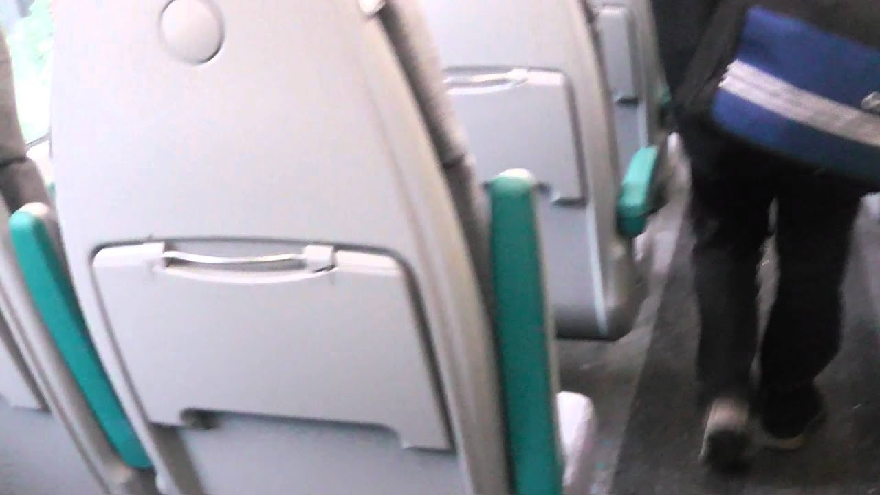 Interior shot of Arriva Trains Wales class 158820.