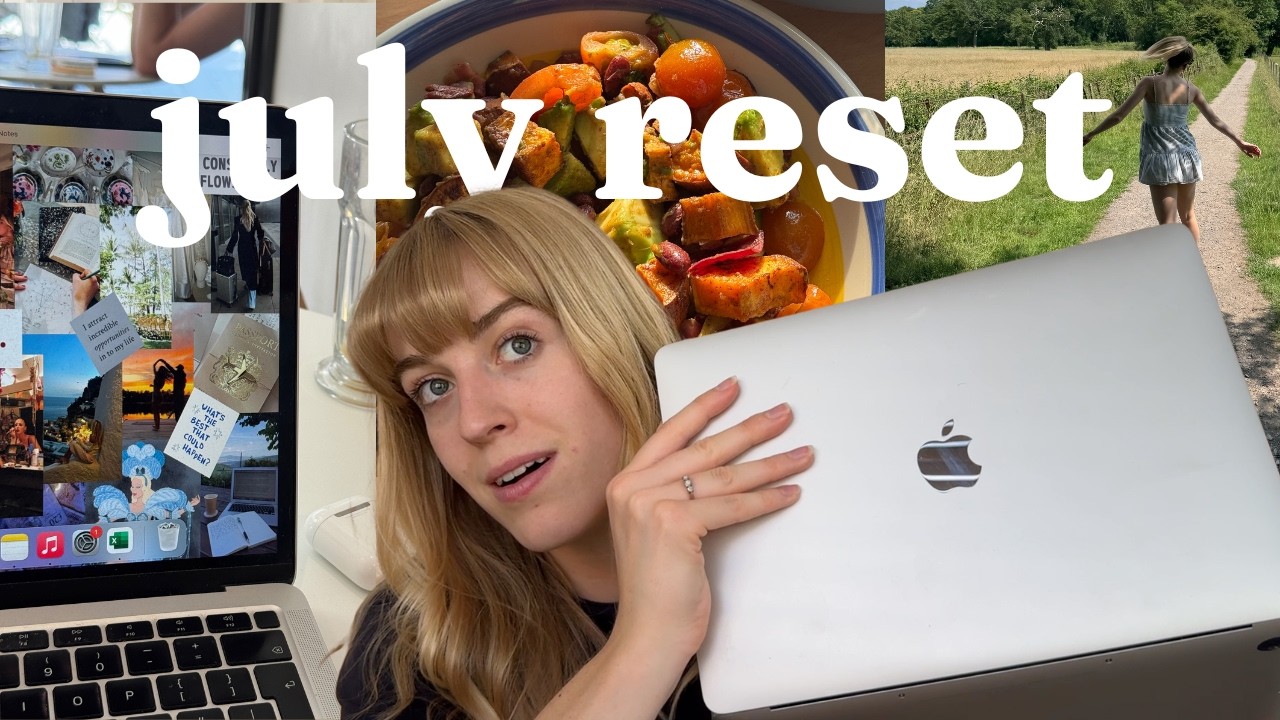 Mid Year Reset | Goal Setting, Cleaning, Cooking (and chaos)