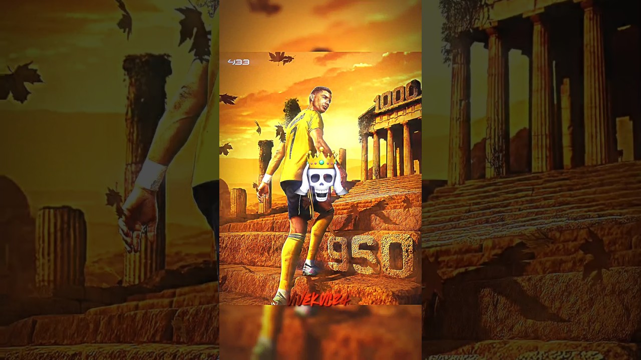 Cristiano Ronaldo Scores His 950th Career Goal 🔥 | Living Legend 👑⚽