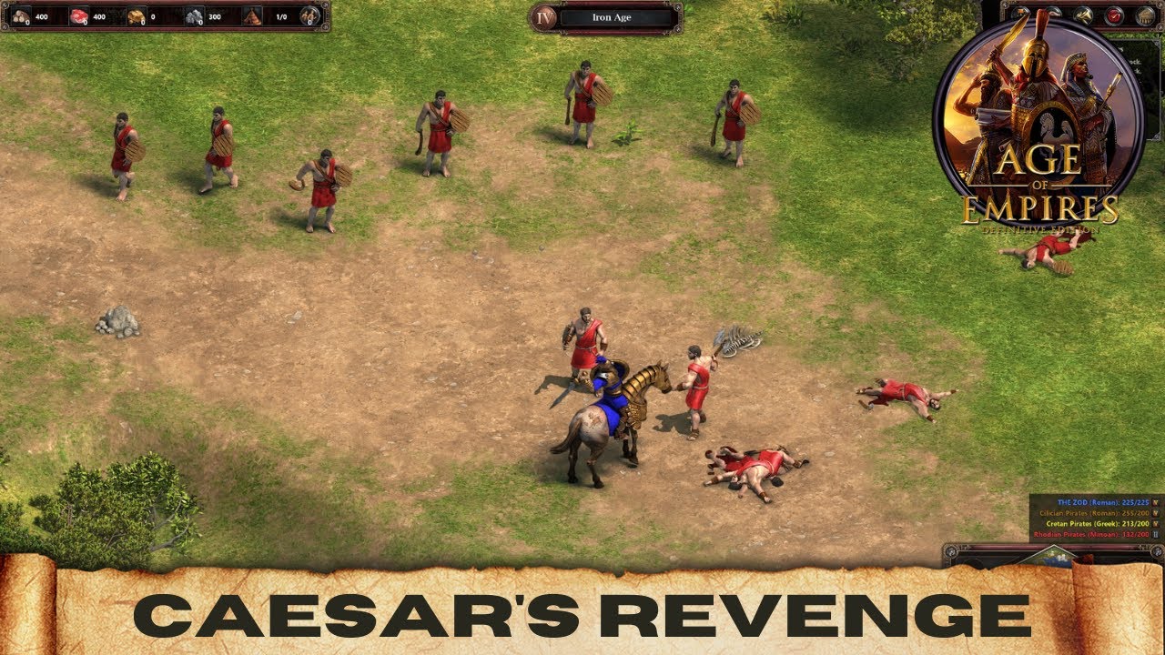 Age Of Empires Definitive Edition - CAESAR'S REVENGE (Hardest)