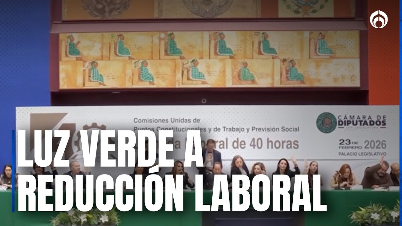 Avanza la jornada laboral de 40 horas: comisi&oacute;n la aprueba por unanimidad