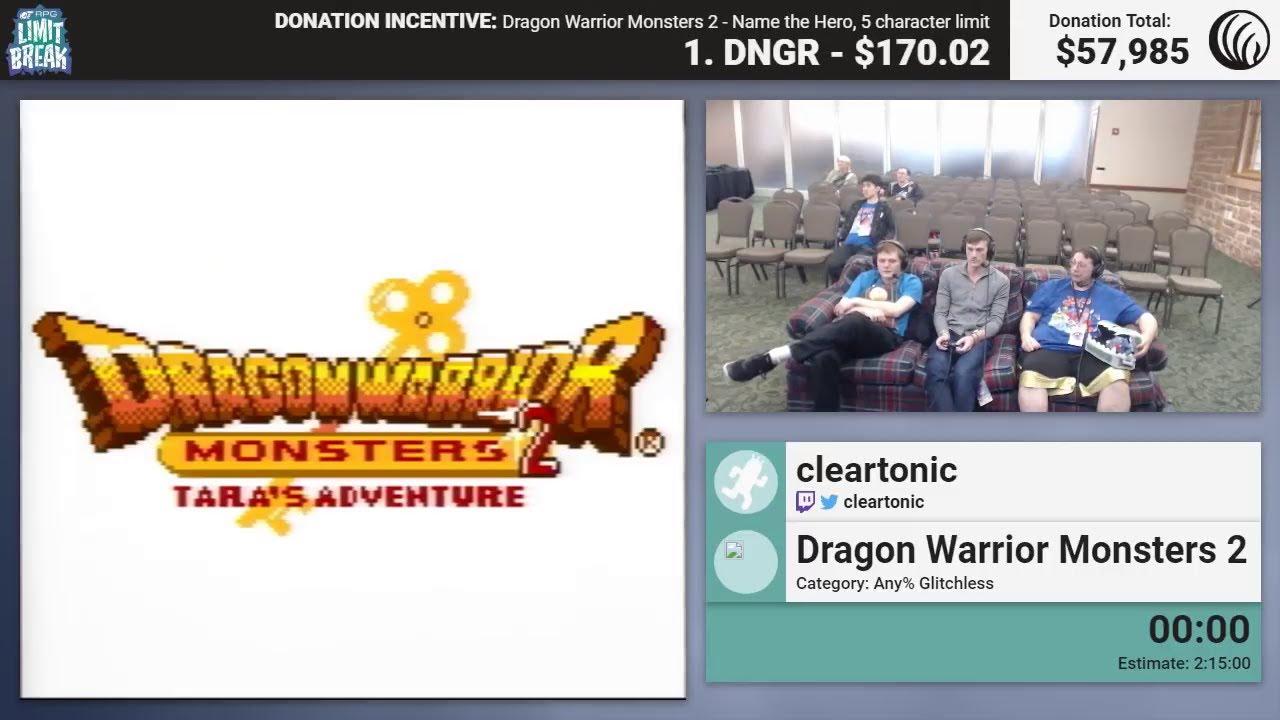Dragon Warrior Monsters 2 (Tara Glitchless) by cleartonic (RPG Limit Break 2017 Part 34)
