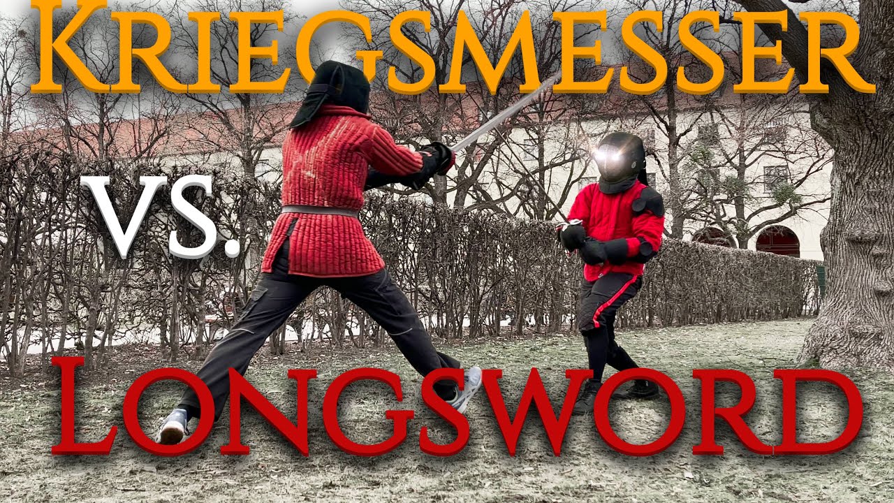 Kriegsmesser vs. Longsword: Commentary and Analysis on Sparring