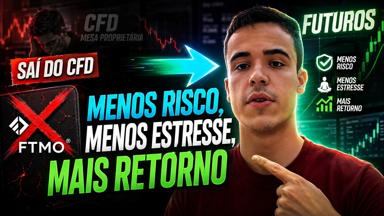 LARGUEI a FTMO? Por que estou parando de operar CFDs