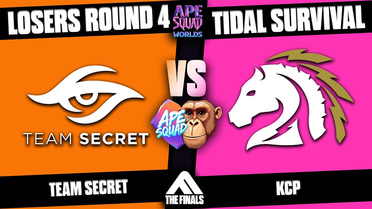 $3200 Ape Squad Worlds: The Finals Loser's R4 - Team Secret VS KCP - THE FINALS