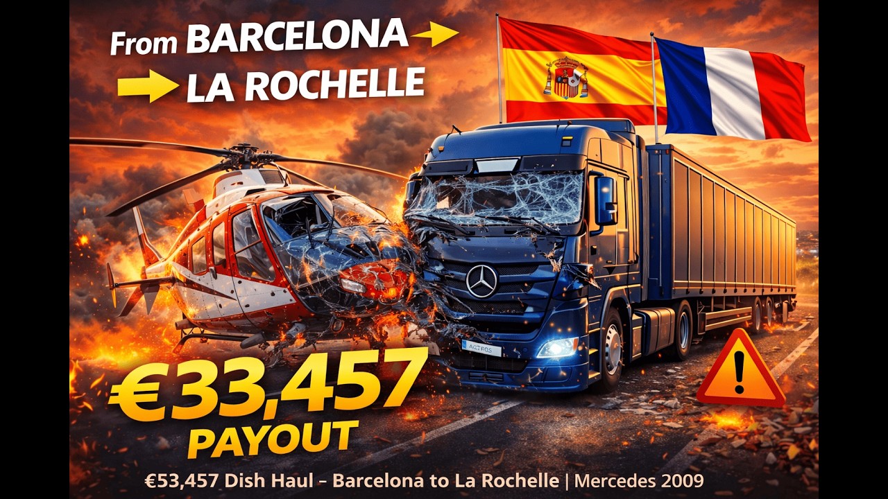WOOW!! €33,457 Fragile Cargo Trip Gone Wrong | ETS2