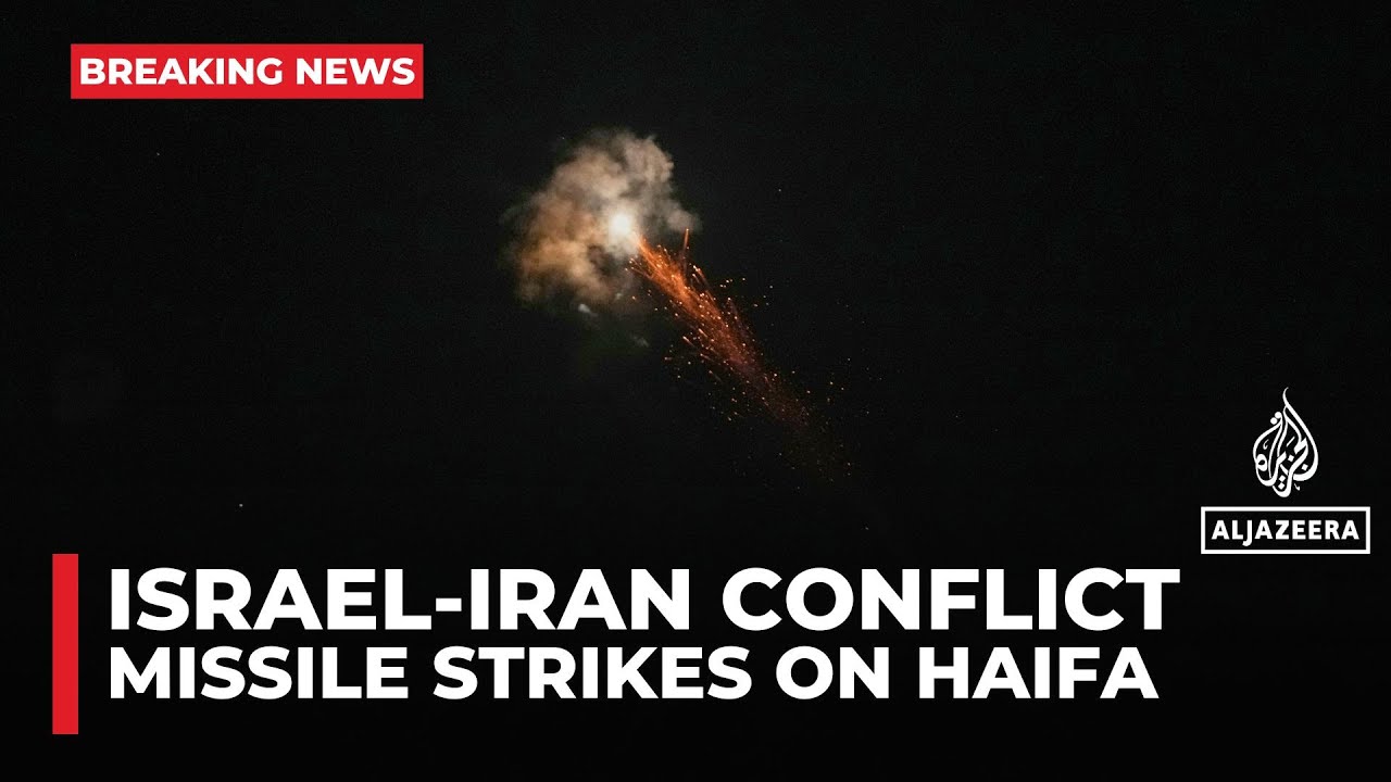 Iranian missile makes impact in Israel's city of Haifa