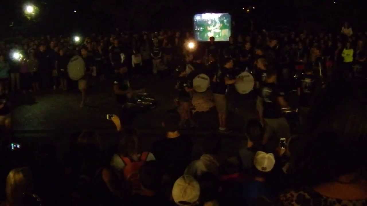 Notre Dame Midnight Drummer's Circle (ND/MSU 2013)