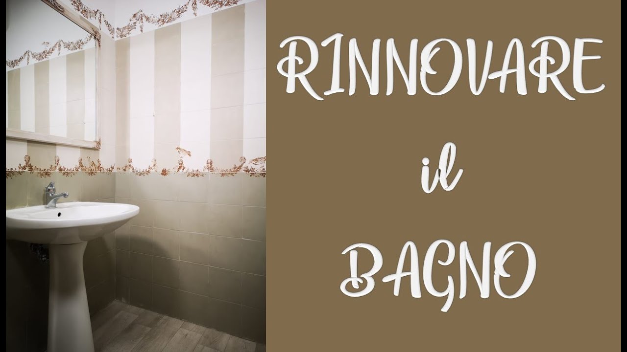 VERNICIARE le piastrelle del BAGNO senza sostituirle