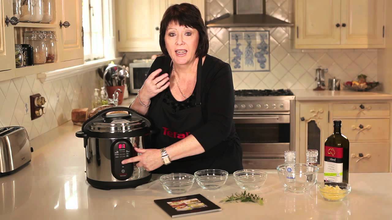 Электрическая скороварка Tefal Minut' Cook — демонстрация