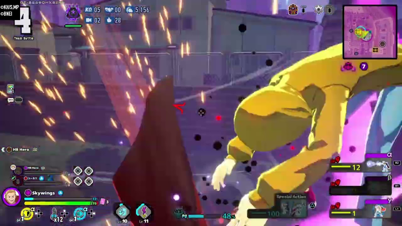 MY HERO ULTRA RUMBLE Lemilion gameplay