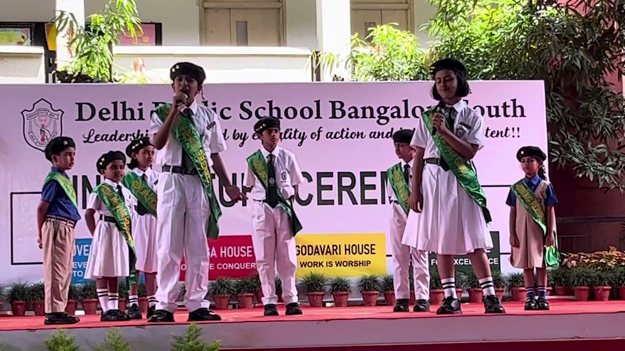 DPS BLR South Investiture Ceremony 23-24 Leadership Skit
