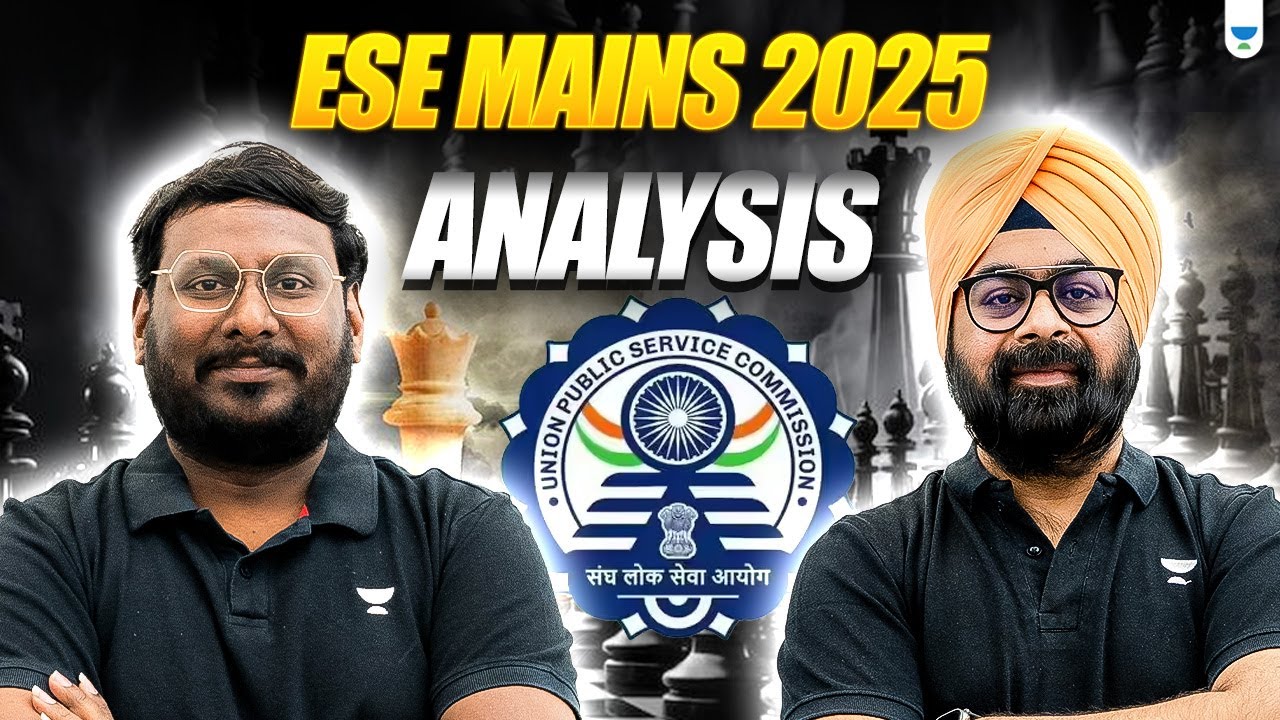 ESE MAIN 2025 Paper Analysis with Dr. Jaspal Singh & KP Sir