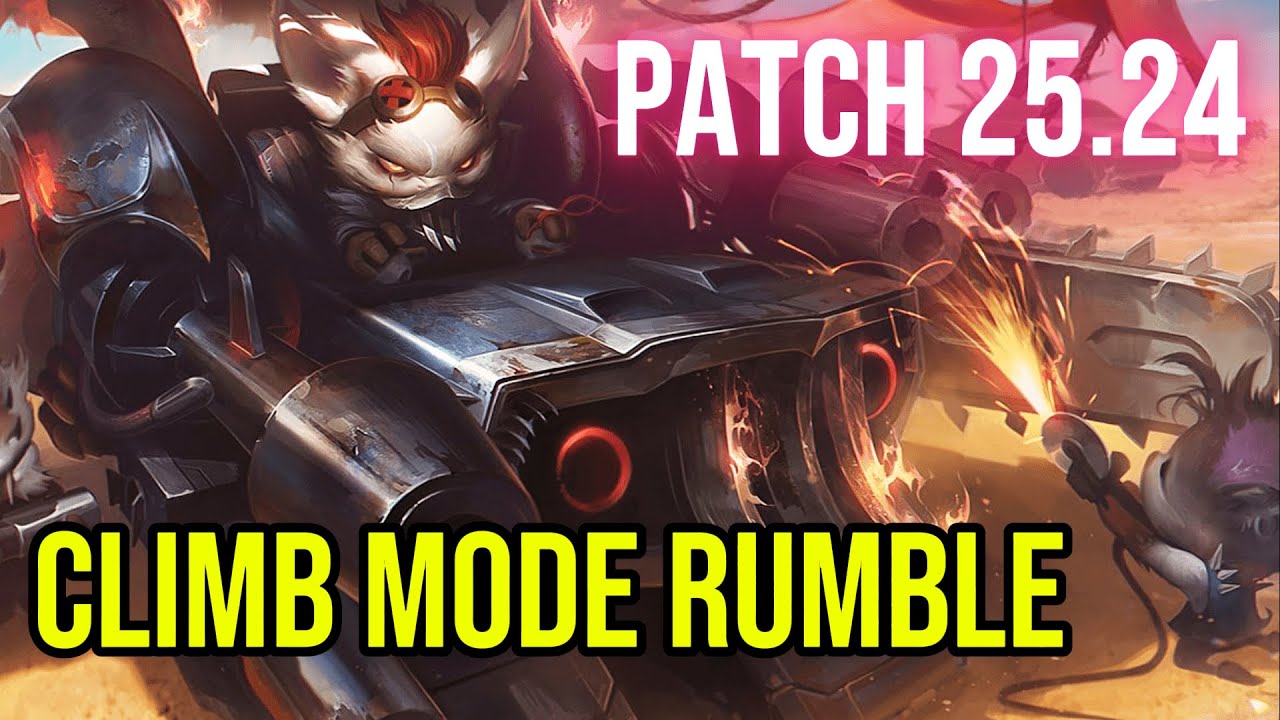 1,785 LP Rumble Top Full Gameplay | Challenger | Patch 25.24