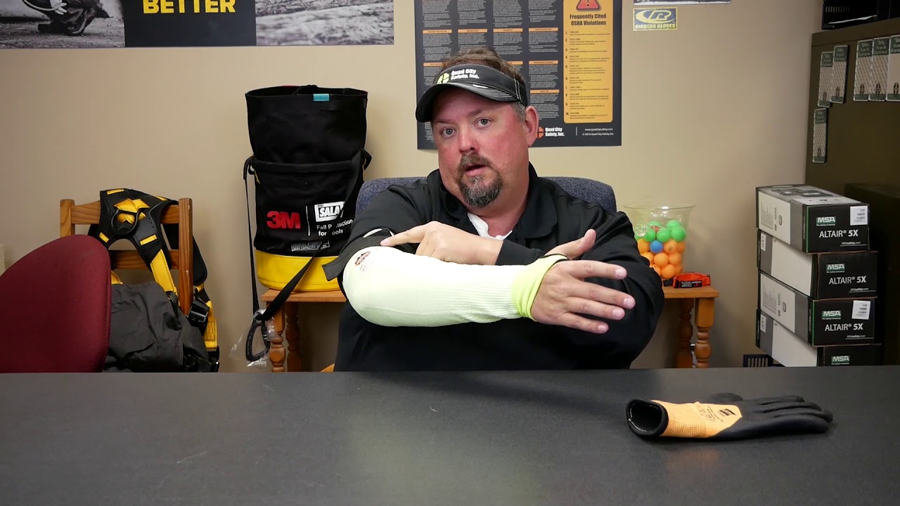 Product Spotlight: Ergodyne 7941 Cut Resistant & Moisture Wicking Sleeve